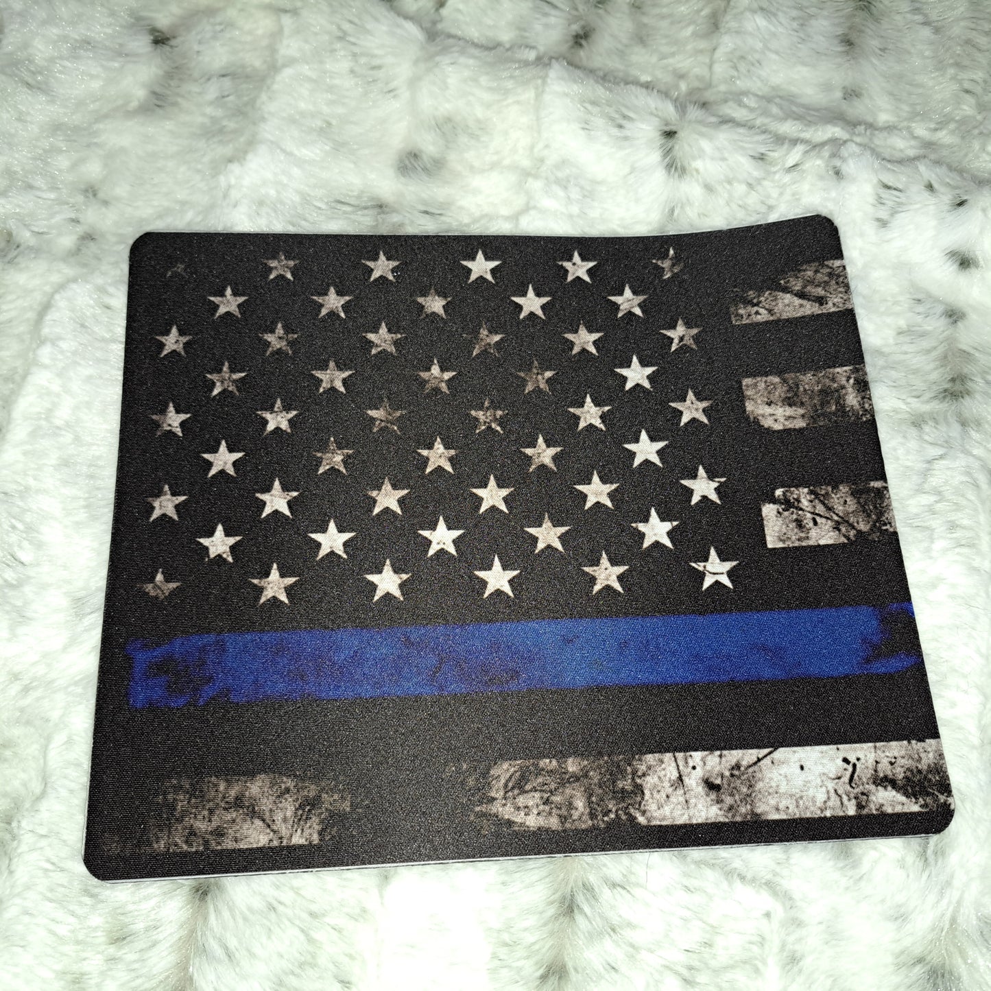 RTS - Police flag mouse pad